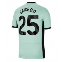 Camisa de time de futebol Chelsea Moises Caicedo #25 Replicas 3º Equipamento 2023-24 Manga Curta